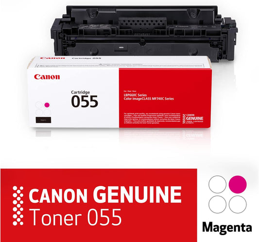 Canon Genuine Toner, Cartridge 055 Magenta