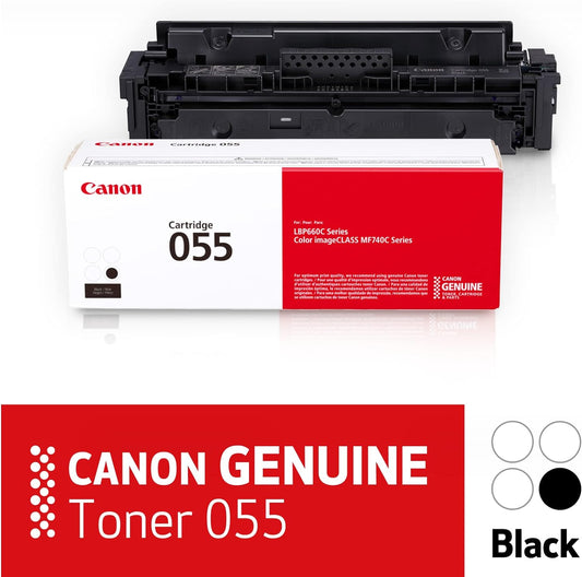 Canon Genuine Toner Cartridge 055 Black