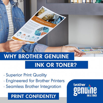 Brother Genuine TN227BK High Yield Toner Cartridge