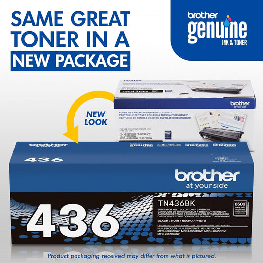 Brother TN436BK Super High Yield Toner Black