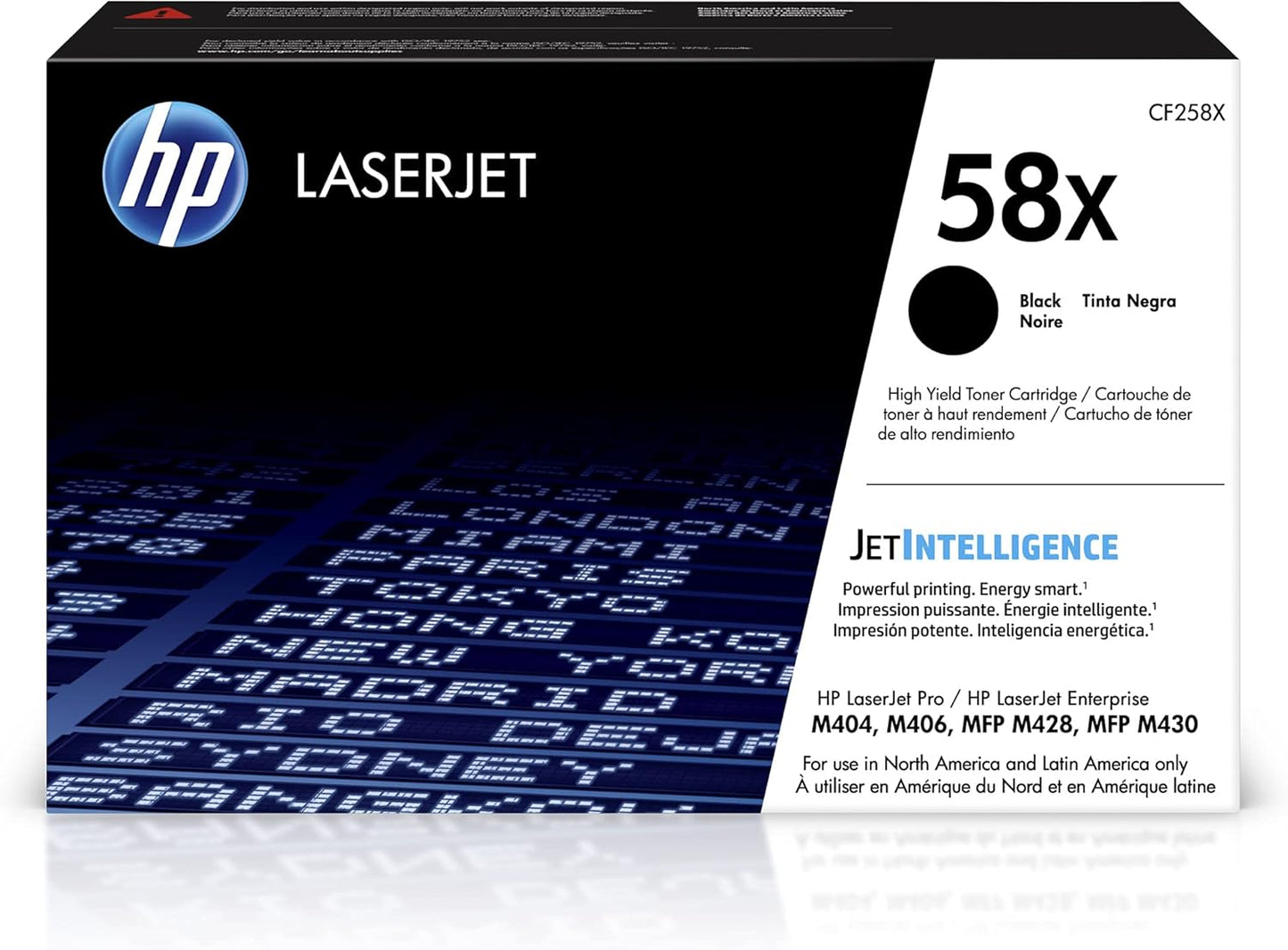 HP 58X Black Toner Cartridge | CF258X