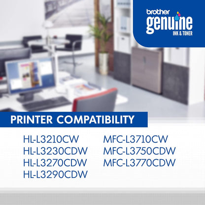 Brother Genuine TN227BK High Yield Toner Cartridge