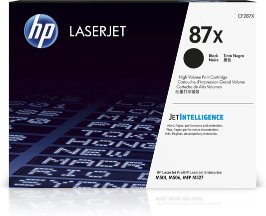 HP 87X Black High-yield Toner Cartridge CF287X